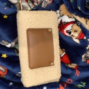 Tan Zip Around Wallet